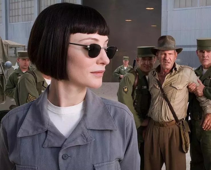 Кадр из Индиана Джонс и Королевство хрустального черепа (2008) Кадр из Индиана Джонс и Королевство хрустального черепа (2008)