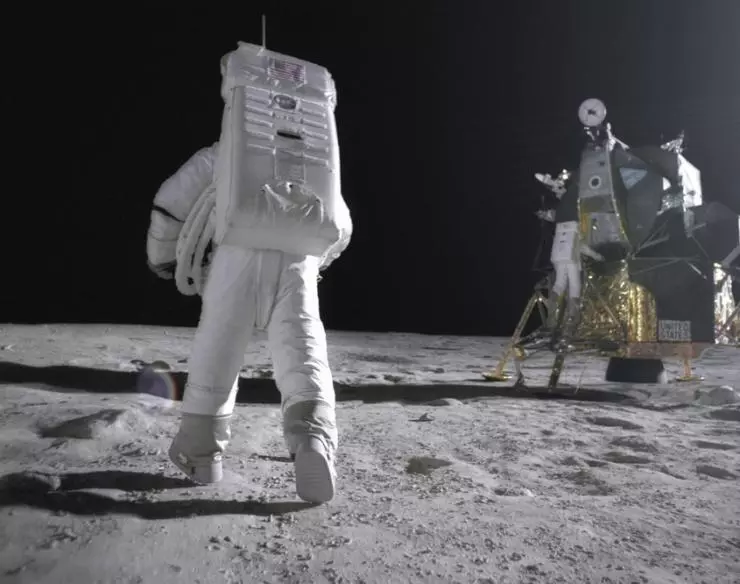 Кадр из Путешествие на Луну 3D (2005) Кадр из Путешествие на Луну 3D (2005)