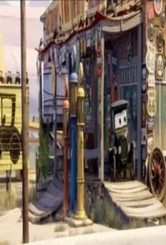 Кадр из Тачки (2006) Кадр из Тачки (2006)
