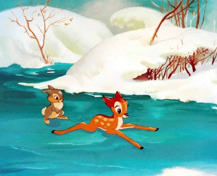 Кадр из Бемби (1942) Кадр из Бемби (1942)