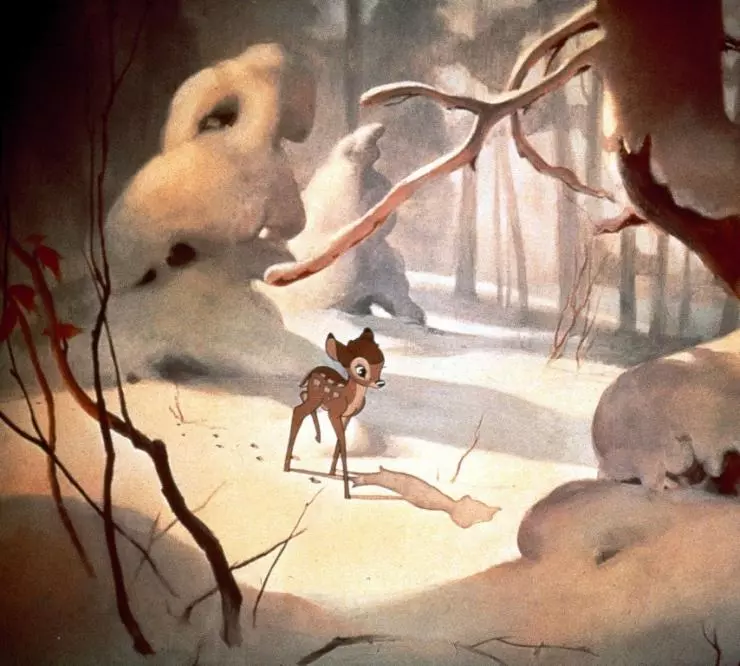 Кадр из Бемби (1942) Кадр из Бемби (1942)