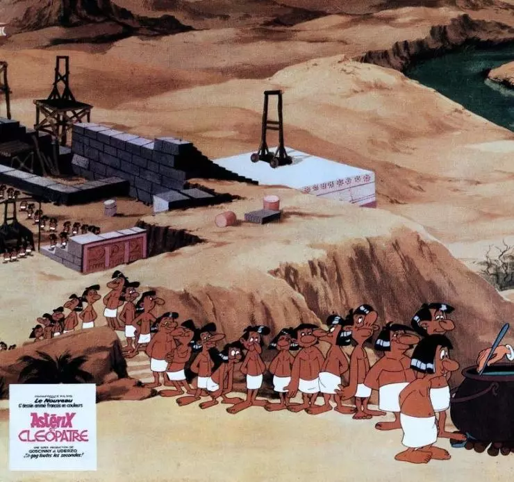 Кадр из Астерикс и Клеопатра (1968) Кадр из Астерикс и Клеопатра (1968)