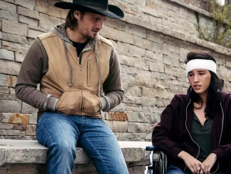 Кадр из Йеллоустоун (2018) Кадр из Йеллоустоун (2018)