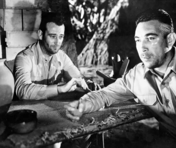 Кадр из Возвращение на Батаан (1945) Кадр из Возвращение на Батаан (1945)