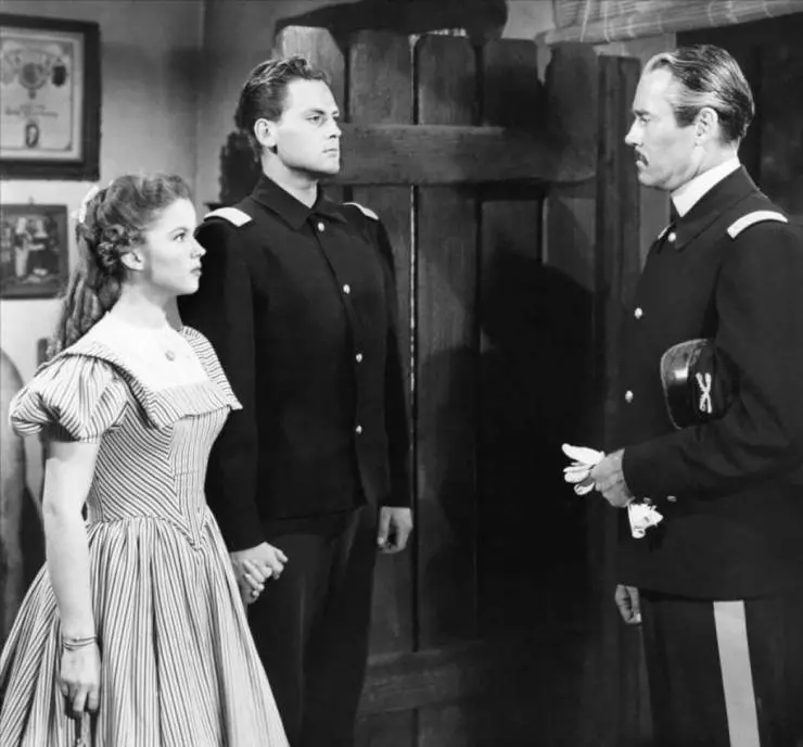 Кадр из Форт Апачи (1948) Кадр из Форт Апачи (1948)