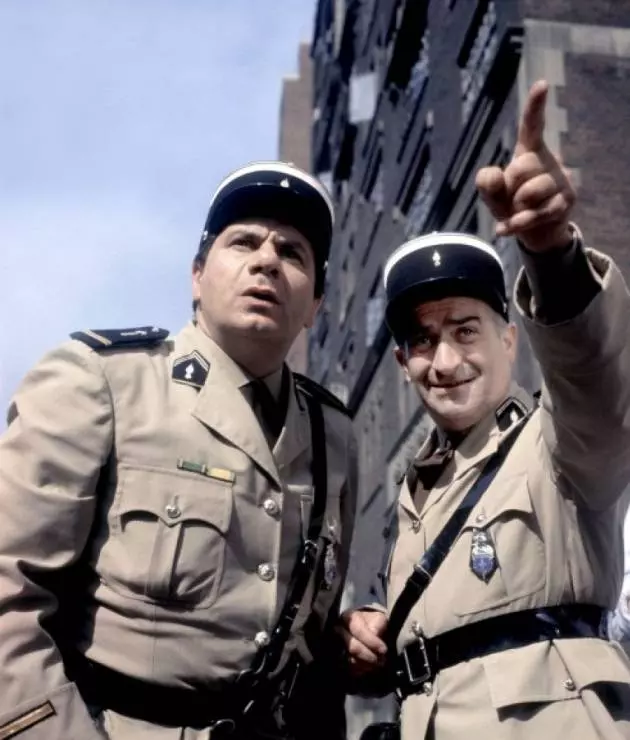 Кадр из Жандарм в Нью-Йорке (1965) Кадр из Жандарм в Нью-Йорке (1965)
