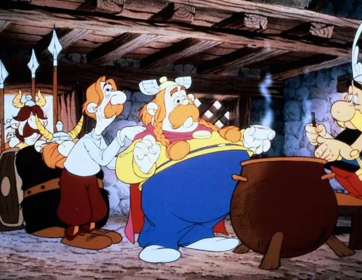 Кадр из Астерикс в Британии (1986) Кадр из Астерикс в Британии (1986)