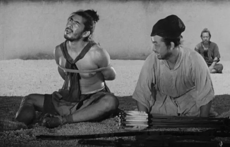 Кадр из Расёмон (1950) Кадр из Расёмон (1950)
