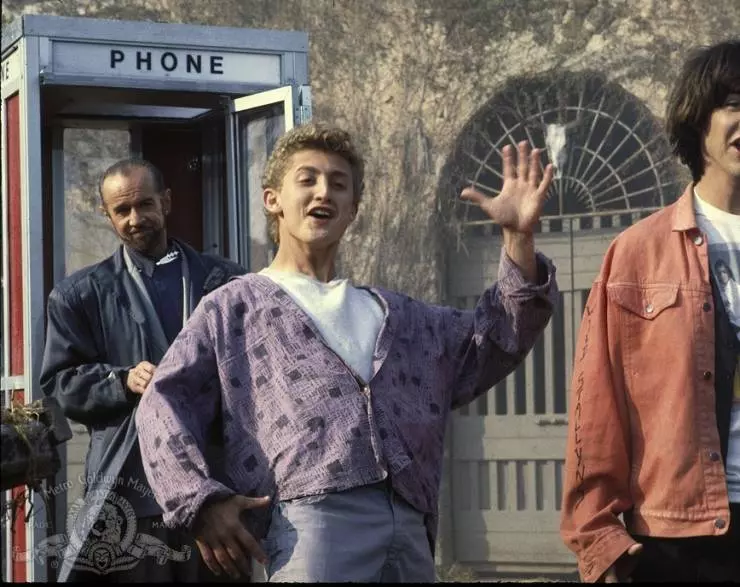 Кадр из Невероятные приключения Билла и Теда (1989) Кадр из Невероятные приключения Билла и Теда (1989)
