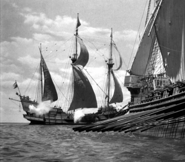 Кадр из Морской ястреб (1940) Кадр из Морской ястреб (1940)