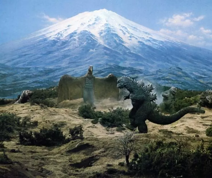 Кадр из Годзилла: Парад монстров (1968) Кадр из Годзилла: Парад монстров (1968)