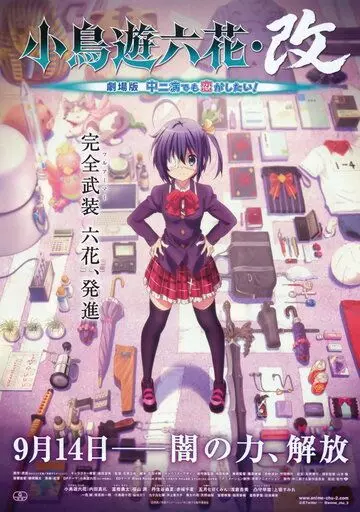 Чудачество любви не помеха! Фильм о двух влюбленных / Takanashi Rikka Kai: Gekijouban Chuunibyou demo Koi ga Shitai! (2013)