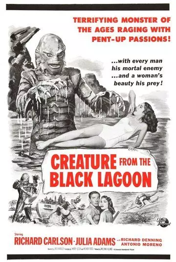 Тварь из Чёрной Лагуны / Creature from the Black Lagoon (1954)