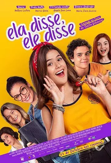 Она сказала, он сказал / Ela Disse, Ele Disse (2019)