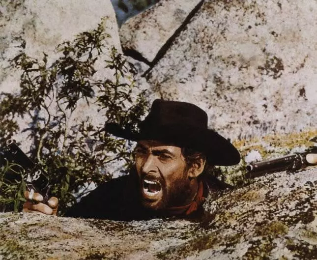 Кадр из Джанго стреляет первым (1966) Кадр из Джанго стреляет первым (1966)