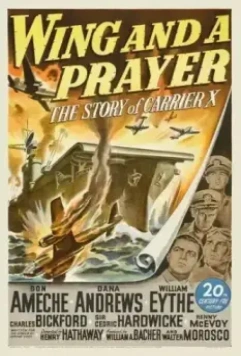 На честном слове и на одном крыле / Wing and a Prayer (1944)