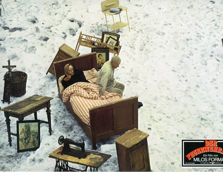 Кадр из Бал пожарных (1967) Кадр из Бал пожарных (1967)