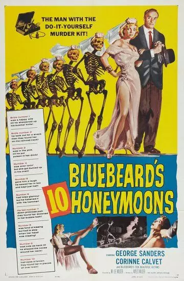 Десять медовых месяцев Синей Бороды / Bluebeards Ten Honeymoons (1960)
