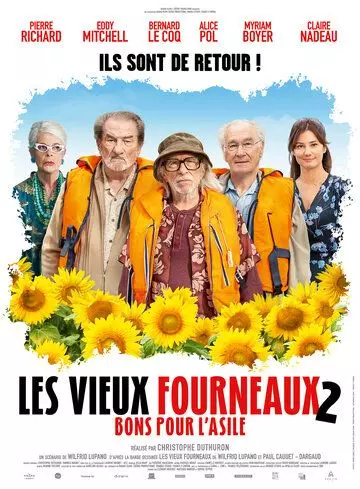 Три старых друга 2: В поисках убежища / Les vieux fourneaux 2: Bons pour l'asile (2021)