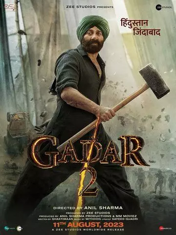 боевик Беглецы 2 / Gadar 2 (2023)
