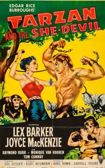 Тарзан и дьяволица / Tarzan and the She-Devil (1953)