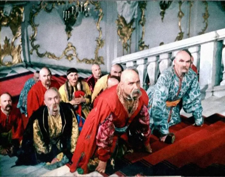 Кадр из Вечера на хуторе близ Диканьки (1961) Кадр из Вечера на хуторе близ Диканьки (1961)
