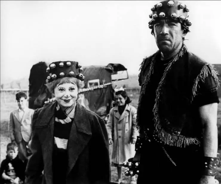 Кадр из Дорога (1954) Кадр из Дорога (1954)
