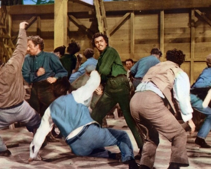 Кадр из Семь невест для семи братьев (1954) Кадр из Семь невест для семи братьев (1954)