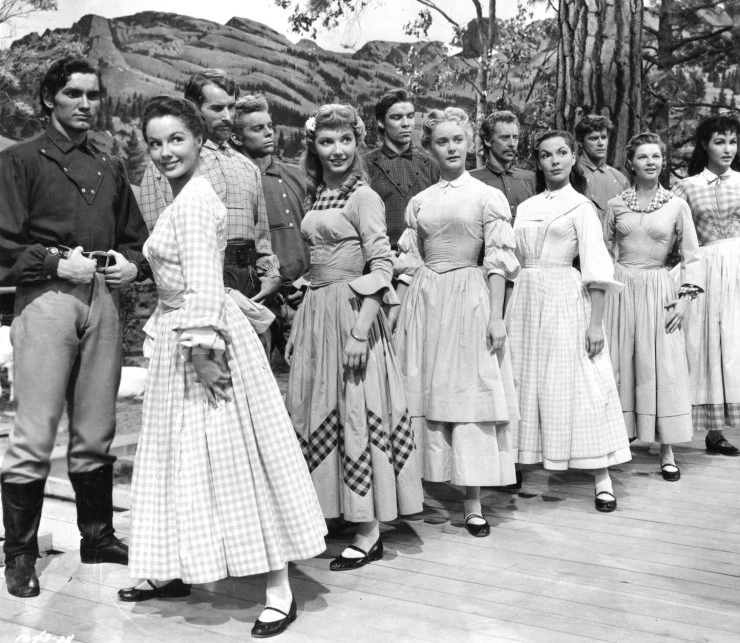 Кадр из Семь невест для семи братьев (1954) Кадр из Семь невест для семи братьев (1954)