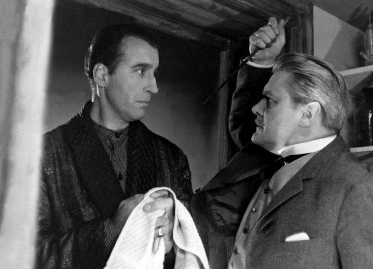 Кадр из Шерлок Холмс и смертоносное ожерелье (1962) Кадр из Шерлок Холмс и смертоносное ожерелье (1962)