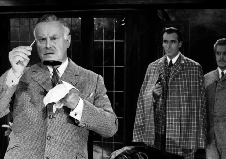 Кадр из Шерлок Холмс и смертоносное ожерелье (1962) Кадр из Шерлок Холмс и смертоносное ожерелье (1962)