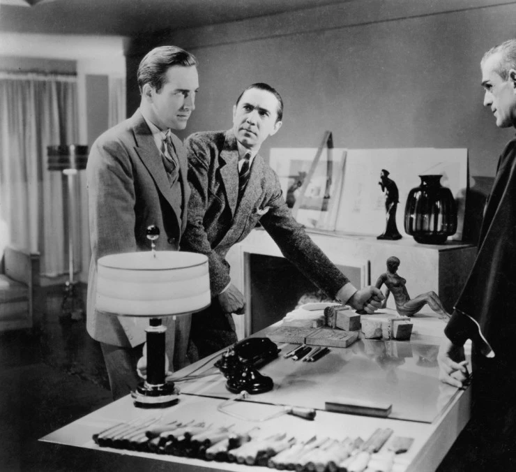 Кадр из Черный кот (1934) Кадр из Черный кот (1934)