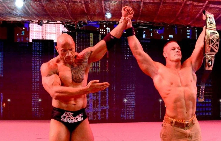 Кадр из WWE РестлМания 29 (2013) Кадр из WWE РестлМания 29 (2013)