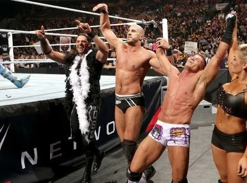 Кадр из WWE Королевская битва (2015) Кадр из WWE Королевская битва (2015)