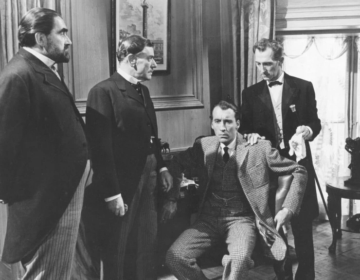 Кадр из Собака Баскервилей (1959) Кадр из Собака Баскервилей (1959)