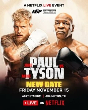 Джейк Пол против Майка Тайсона / Jake Paul vs. Mike Tyson (2024)