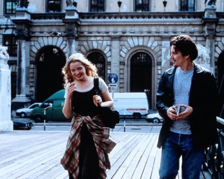 Кадр из Перед рассветом (1995) Кадр из Перед рассветом (1995)