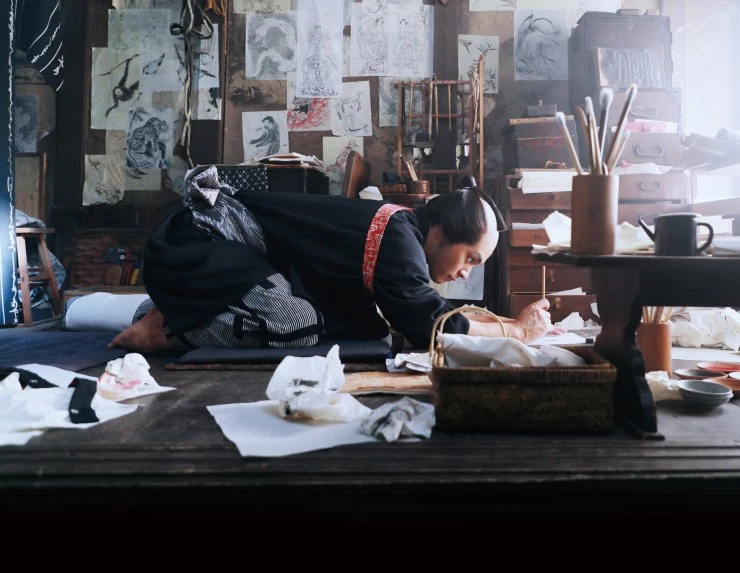 Кадр из Хокусай (2020) Кадр из Хокусай (2020)