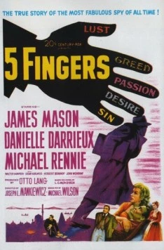 Пять пальцев / Five Fingers (1952)