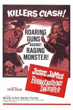 Джесси Джеймс встречает дочь Франкенштейна / Jesse James Meets Frankenstein's Daughter (1966)