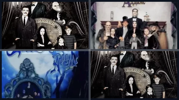 Фильмы и сериалы про семейку Аддамс