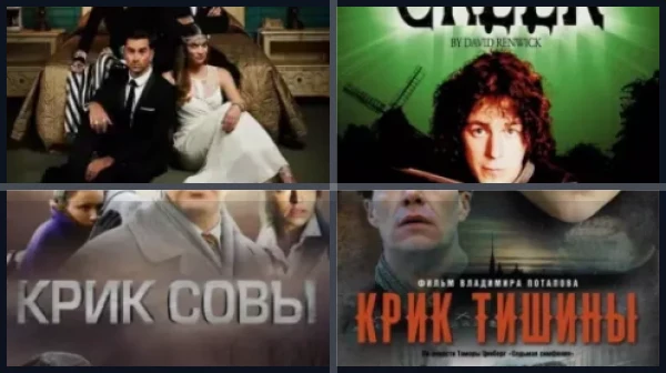 Все фильмы и сериалы франшизы «Крик»